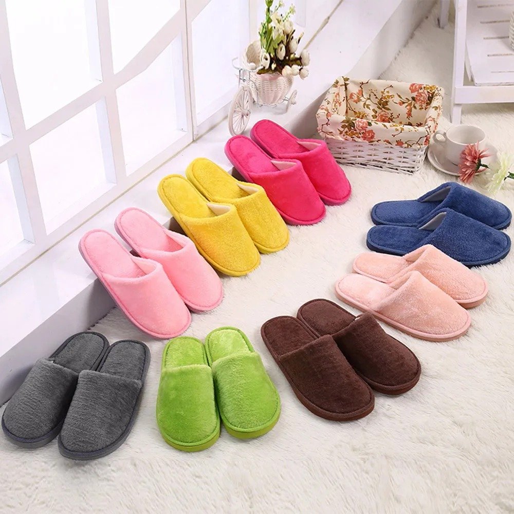 Cozy Warm Plush Slippers