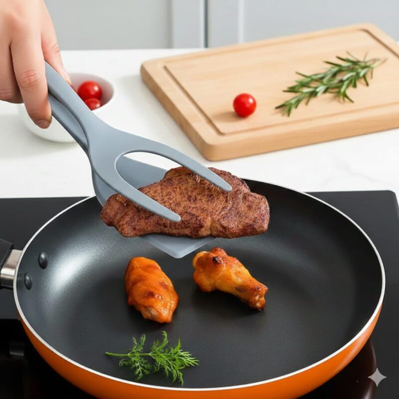 2 in 1 Grip And Flip Tong